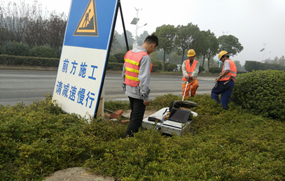 武漢地鐵11號線生物園站至光谷四路站地質(zhì)雷達勘探