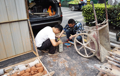 深圳市城市軌道交通12號(hào)線詳勘鉆孔勘探