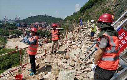 深圳地鐵12號線太子灣至左炮臺區(qū)間赤灣路段北側采石場物探勘察 