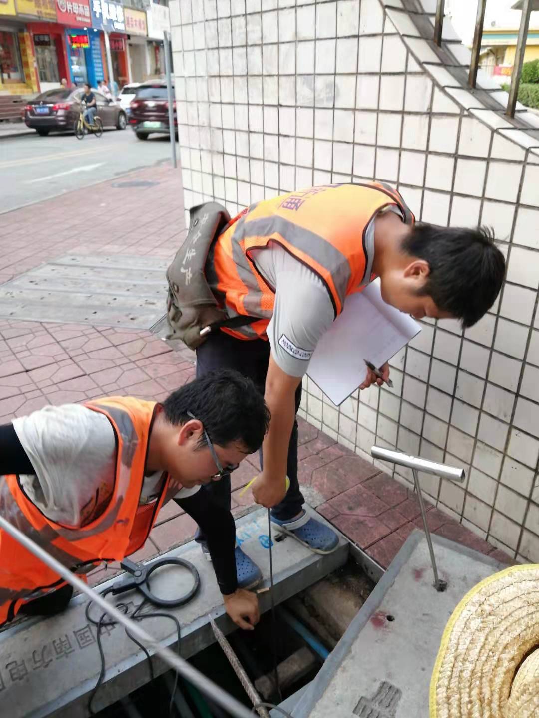 深圳市地鐵七號(hào)線地下管線竣工測量（管線探測）